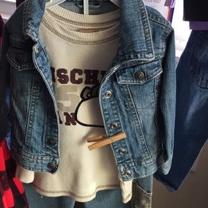 3pc ReFlyCo styled outfit denim fit for Lil man